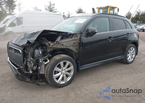 2015 Mitsubishi Outlander Sport Gt из США, поврежденный, VIN 4A4AR4AW8FE051075